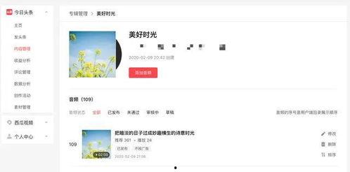 头条音频怎么配背景,打造沉浸式背景音乐，解锁文章副标题新境界