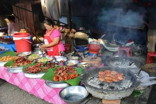 老挝网红吃饭照片,一窥东南亚风味盛宴