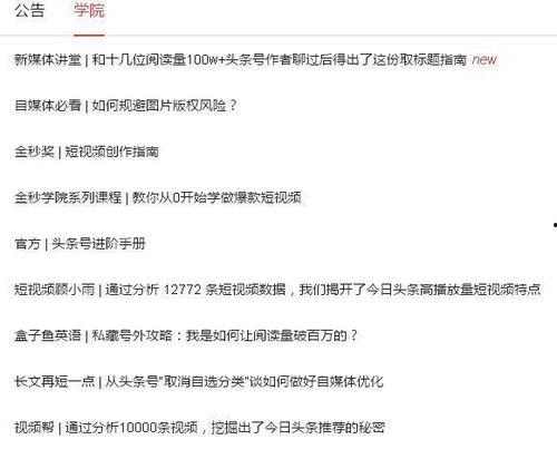 我的头条成长过程记录,我的成长历程回顾