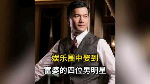 娶富婆明星叫什么,揭秘财富与名利的完美结合